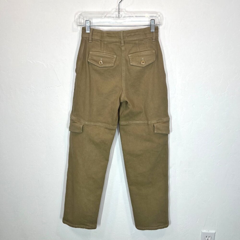 Aritzia Wilfred Free Women's Maeve Cargo Pants Size 00 Taupe Beige 90's Y2K - Picture 6 of 11